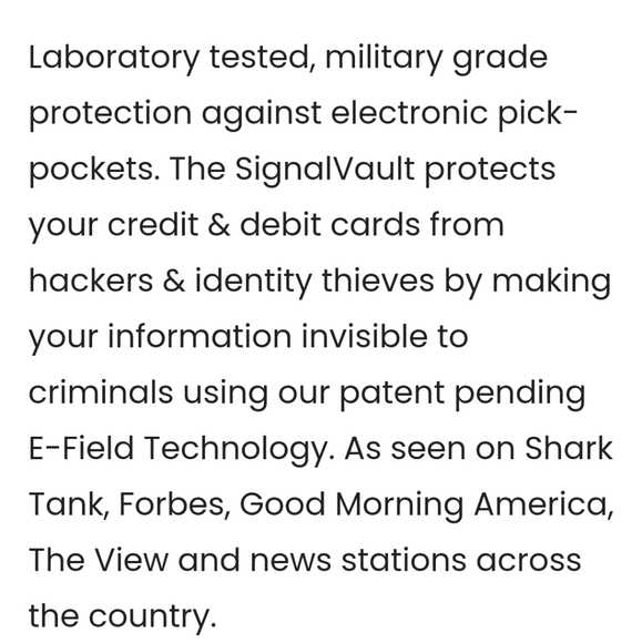 Signal vault credit & debit card protector - Picture 6 of 6